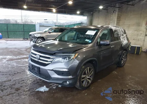 2018 Honda Pilot Elite from USA, damaged, VIN 5FNYF6H06JB025867